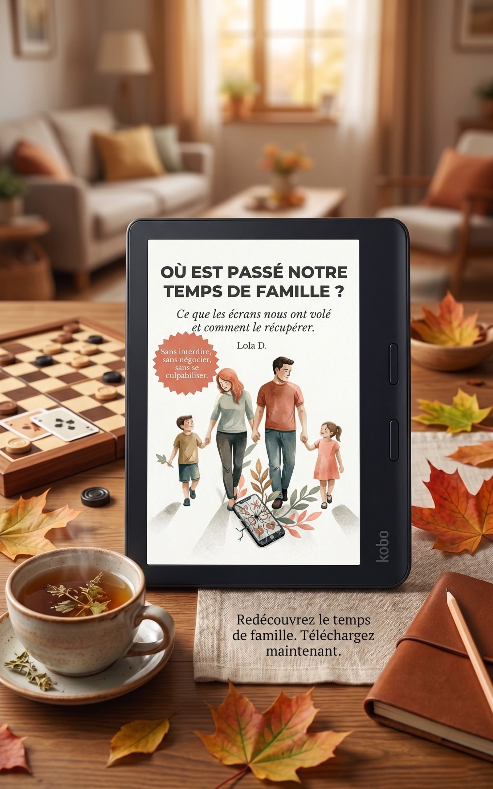 Couverture de l'e-book Où est passé notre temps de famille